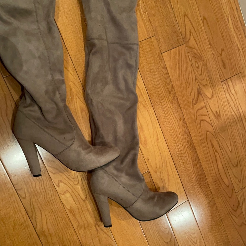 Over the knee Steve Madden boots worn once.